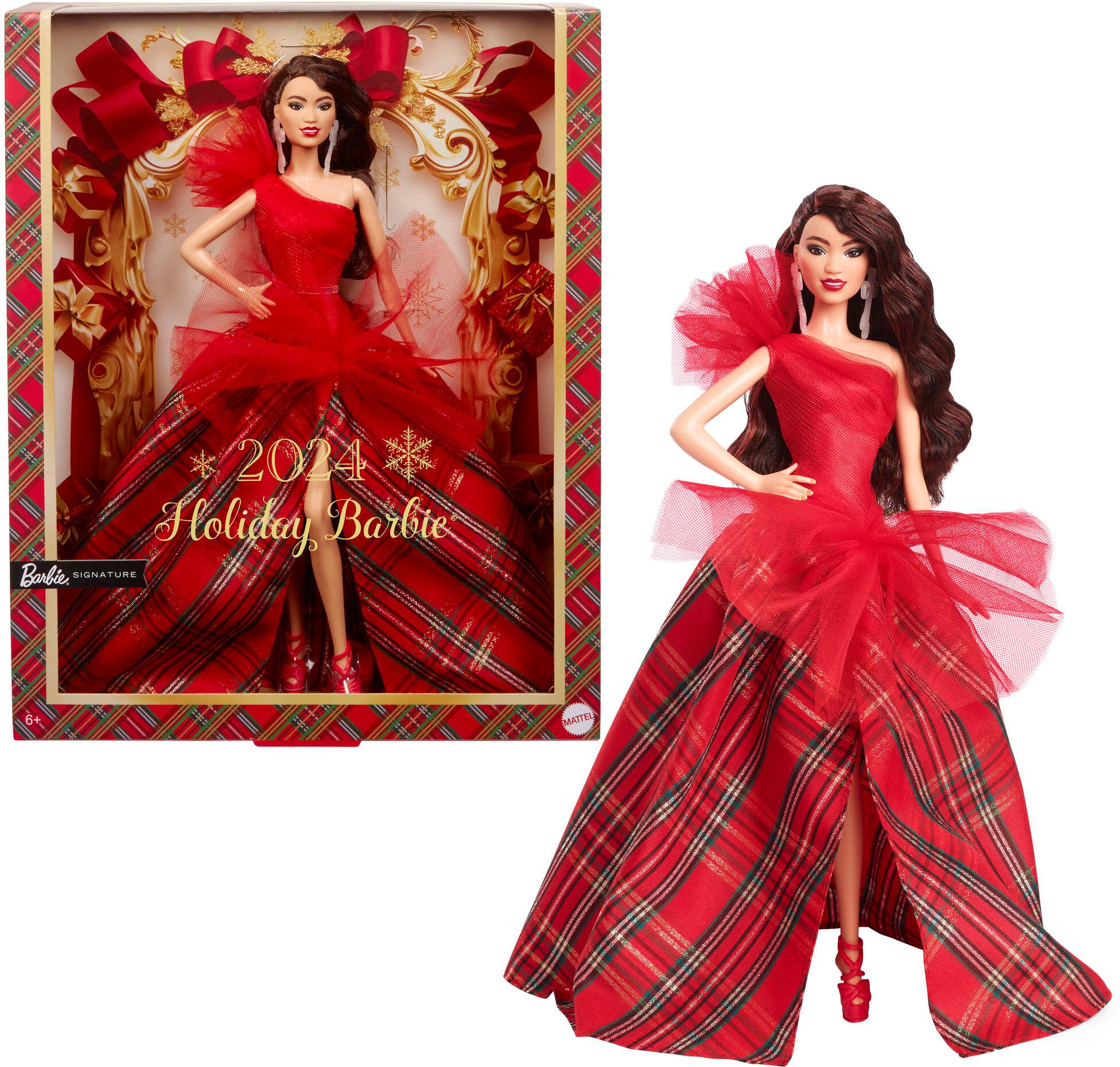 2014 Holiday Barbie Barbie. Signature Mantel.