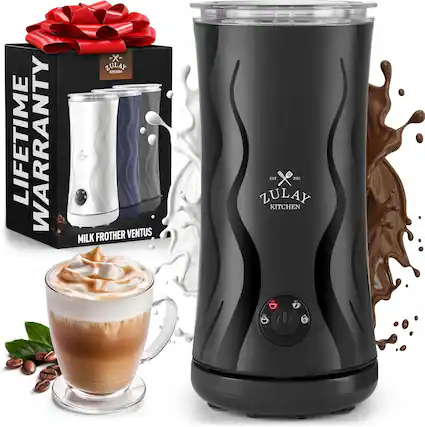 LIFETIME WARRANTY
ZULAY KITCHEN
MILK FROTHER VENTUS
EST 2015
ZULAY KITCHEN