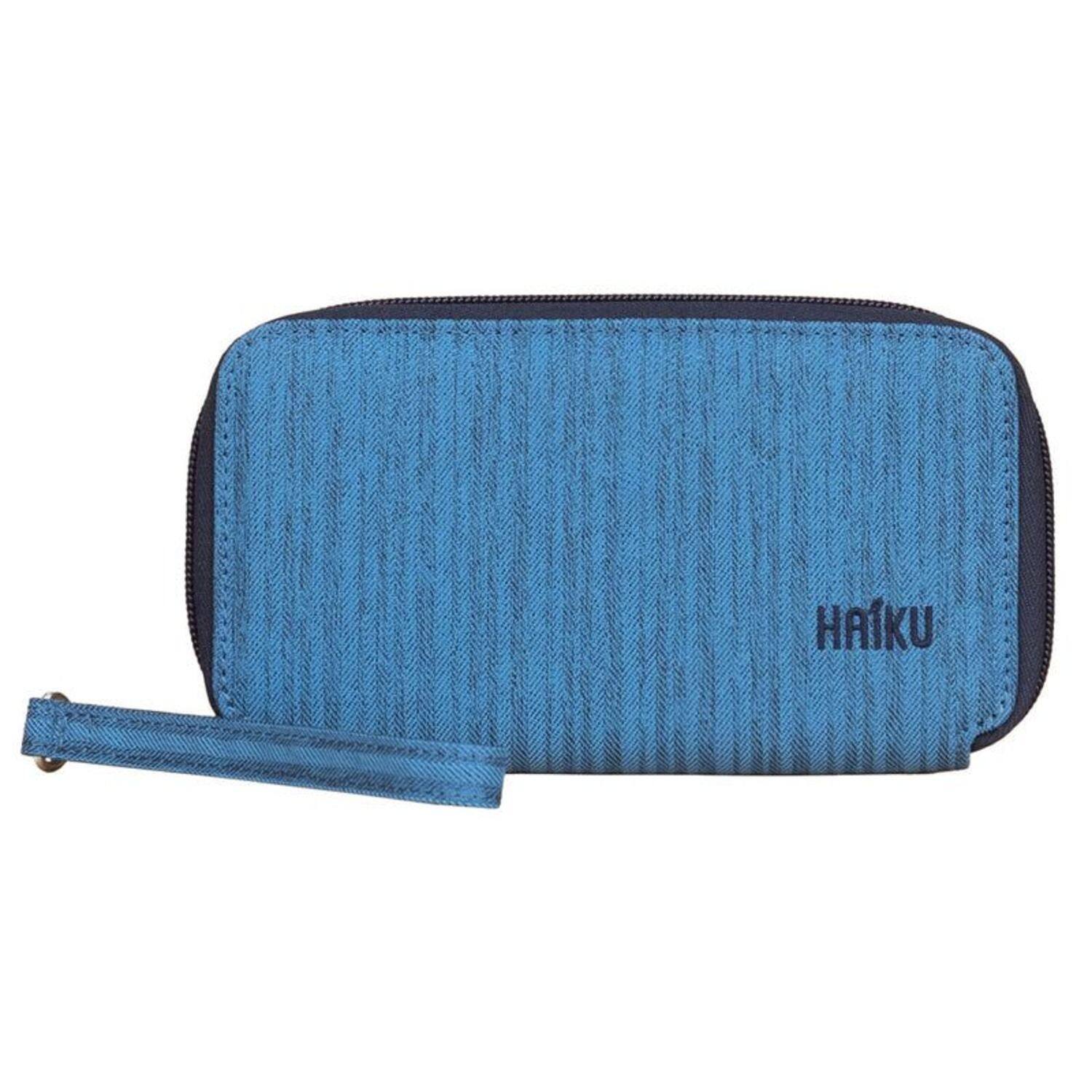 Angle. Haiku - Haiku Intrepid RFID Blocking Wristlet - Sapphire.