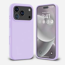 Entronix - Case for iPhone 17 Pro Max - Soft-Touch Liquid Silicone Protection - Purple