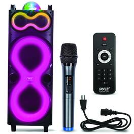 PYLE - Audio Large Bluetooth Party Speaker - Big - Black
