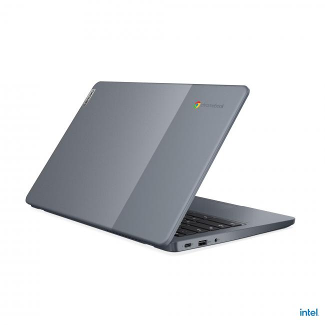 The text on the image reads:

"Chromebook
intel"