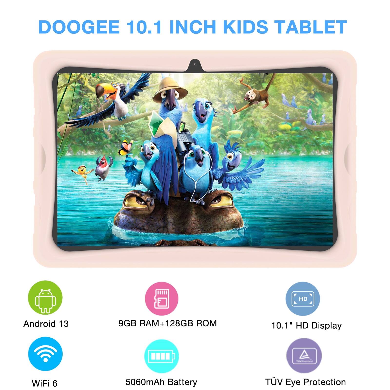 DOOGEE 10.1 INCH KIDS TABLET

Android 13
9GB RAM+128GB ROM
10.1" HD Display
WiFi 6
5060mAh Battery
TÜV Eye Protection