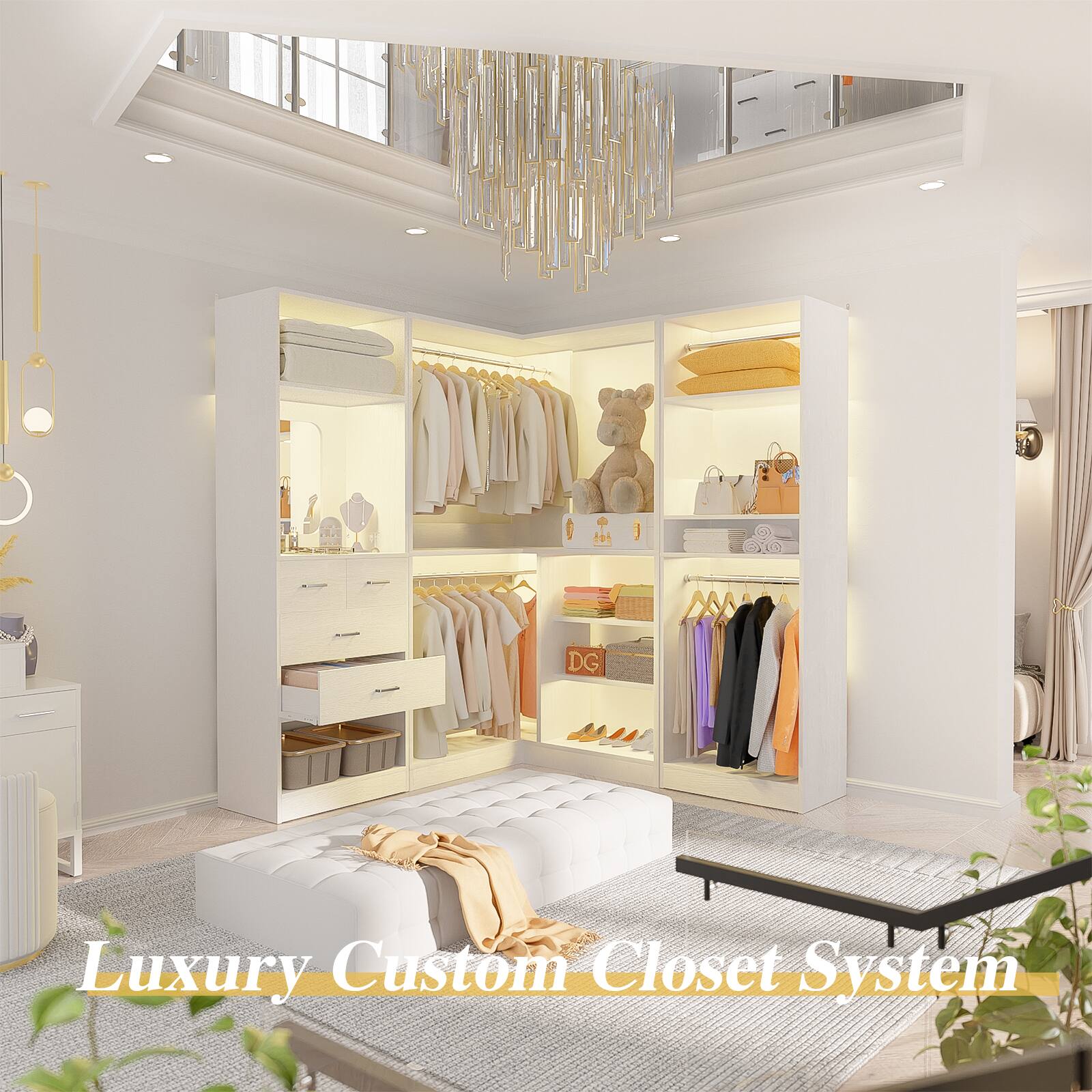 DG Luxury Custom Closet System