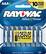 Front. Rayovac - AAA Batteries (8-Pack) - Silver/Blue.