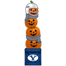 Fan Creations - BYU Cougars 31" Stacked Pumpkin Leaner - Multicolor