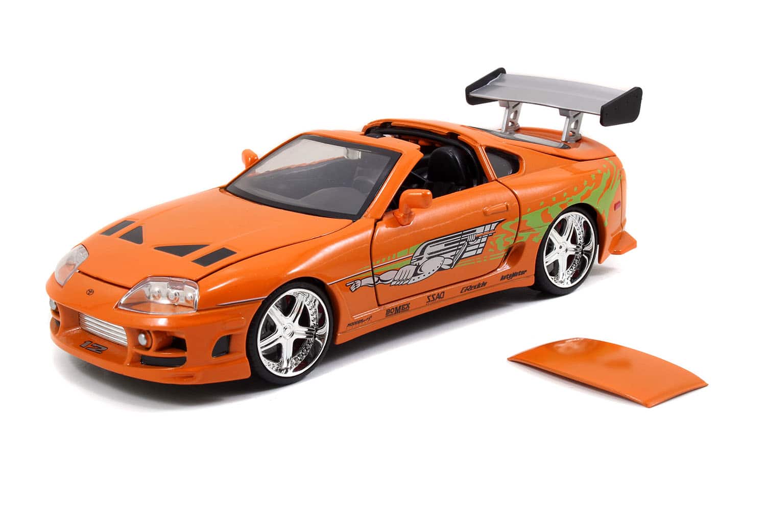 Jada Model Kit Toyota Supra with Brian Diecast Figure 
