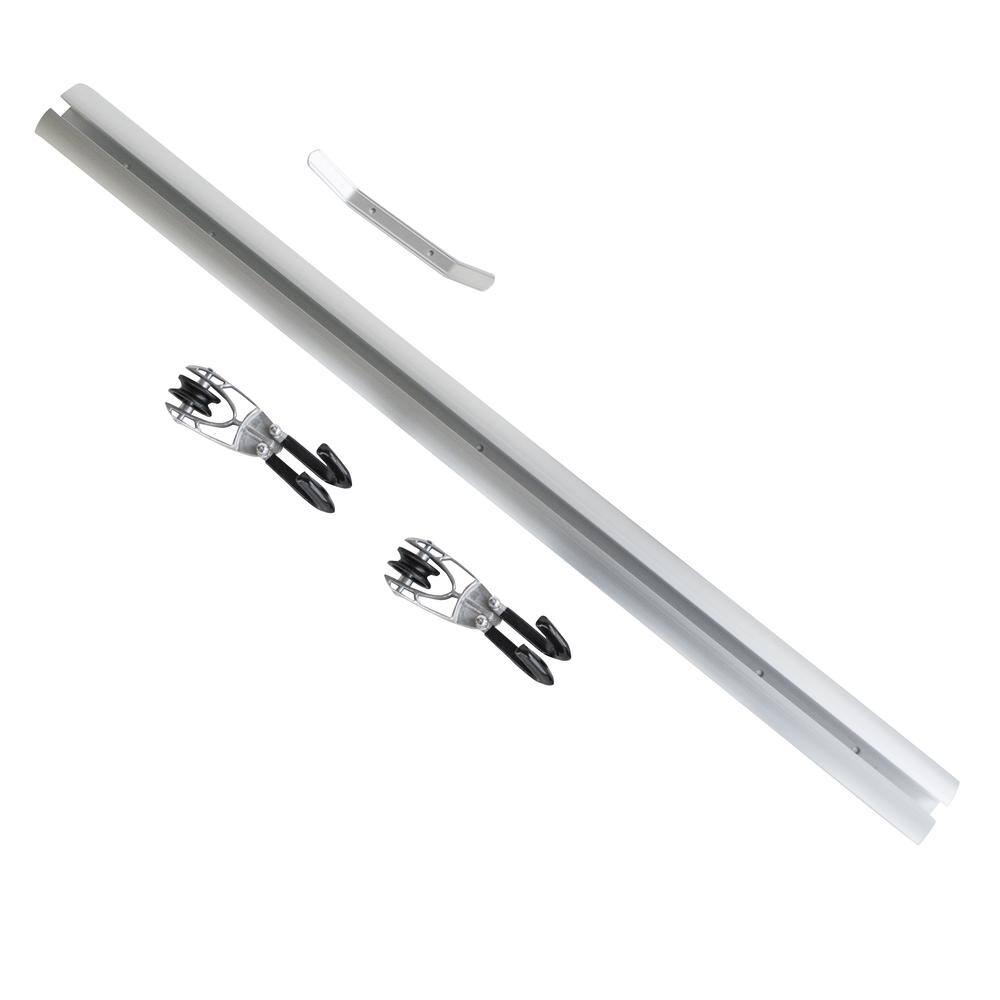 Alt View 7. Sportsman Pro-Series - Ceiling Mount Aluminum Bicycle Lift - Silver.