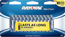 Rayovac - AAA Batteries (24-Pack)