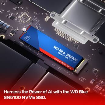 WD Blue SN5100 4TB Internal SSD PCIe Gen 4 x4 NVMe for laptops and WD Blue SN5100 4TB Internal SSD PCIe Gen 4 x4 NVMe for laptops and