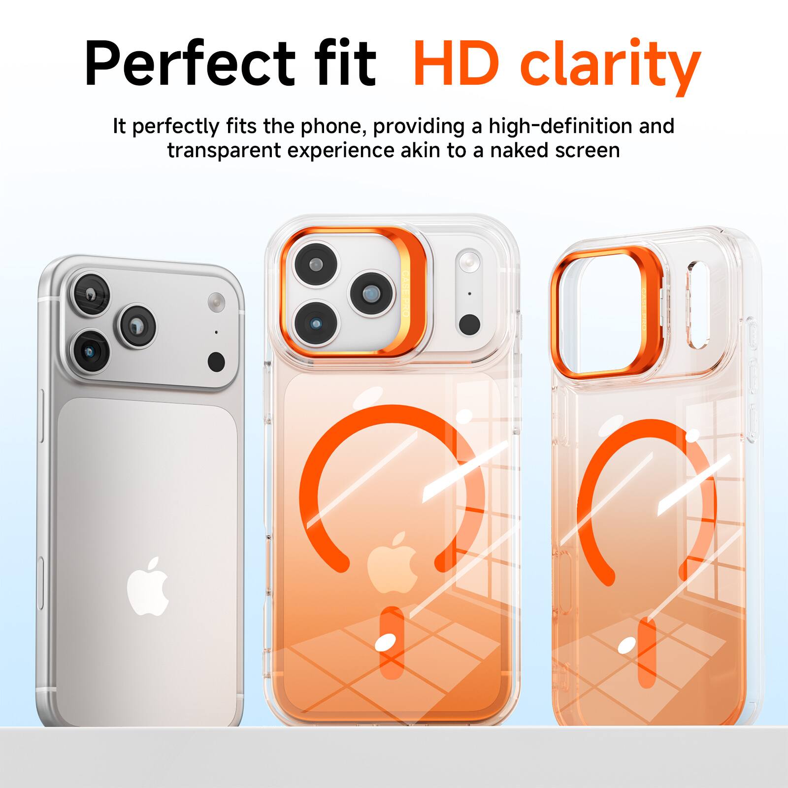 Perfect fit HD clarity

It perfectly fits the phone, providing a high-definition and transparent experience akin to a naked screen