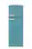 Front. Unique Appliances - Classic Retro 7.5cu.ft Compact Top Freezer Refrigerator - Ocean Mist Turquoise.