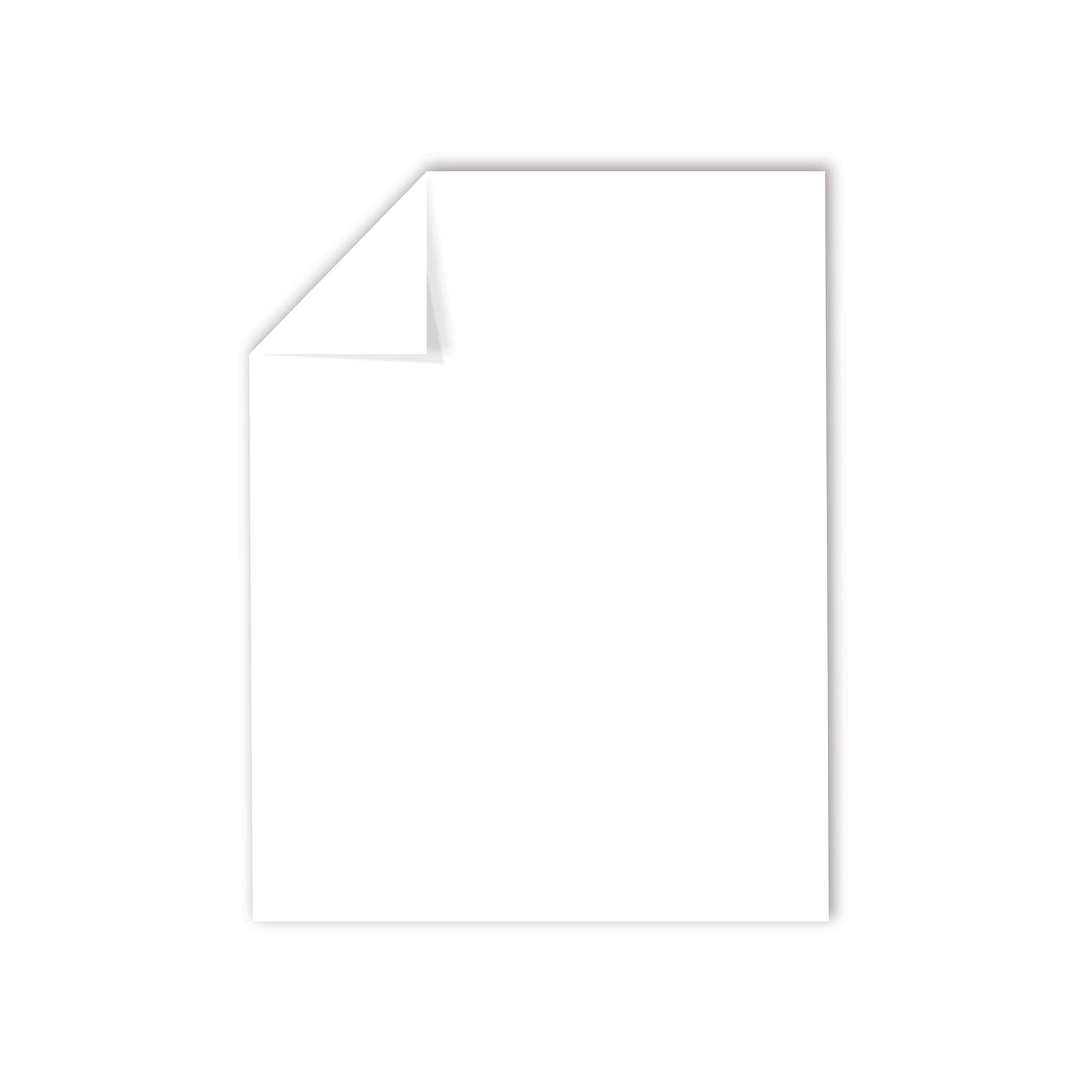 Alt View 1. Exact Vellum Bristol - Exact Vellum Bristol 67 lb. Cardstock Paper, 8.5" x 11", White, 250 Sheets/Ream (80211).