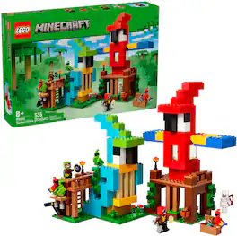 LEGO - Minecraft The Parrot Houses Building Toy 21282