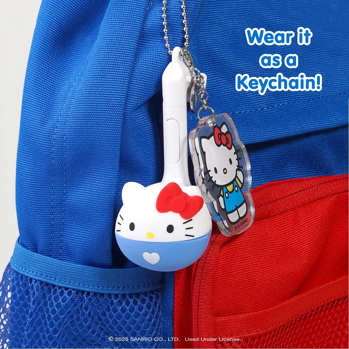 Wear it as a Keychain!  
©2025 SANRIO CO., LTD. Used Under License