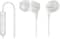 Sony - Earbud Headphones - White-Front_Standard