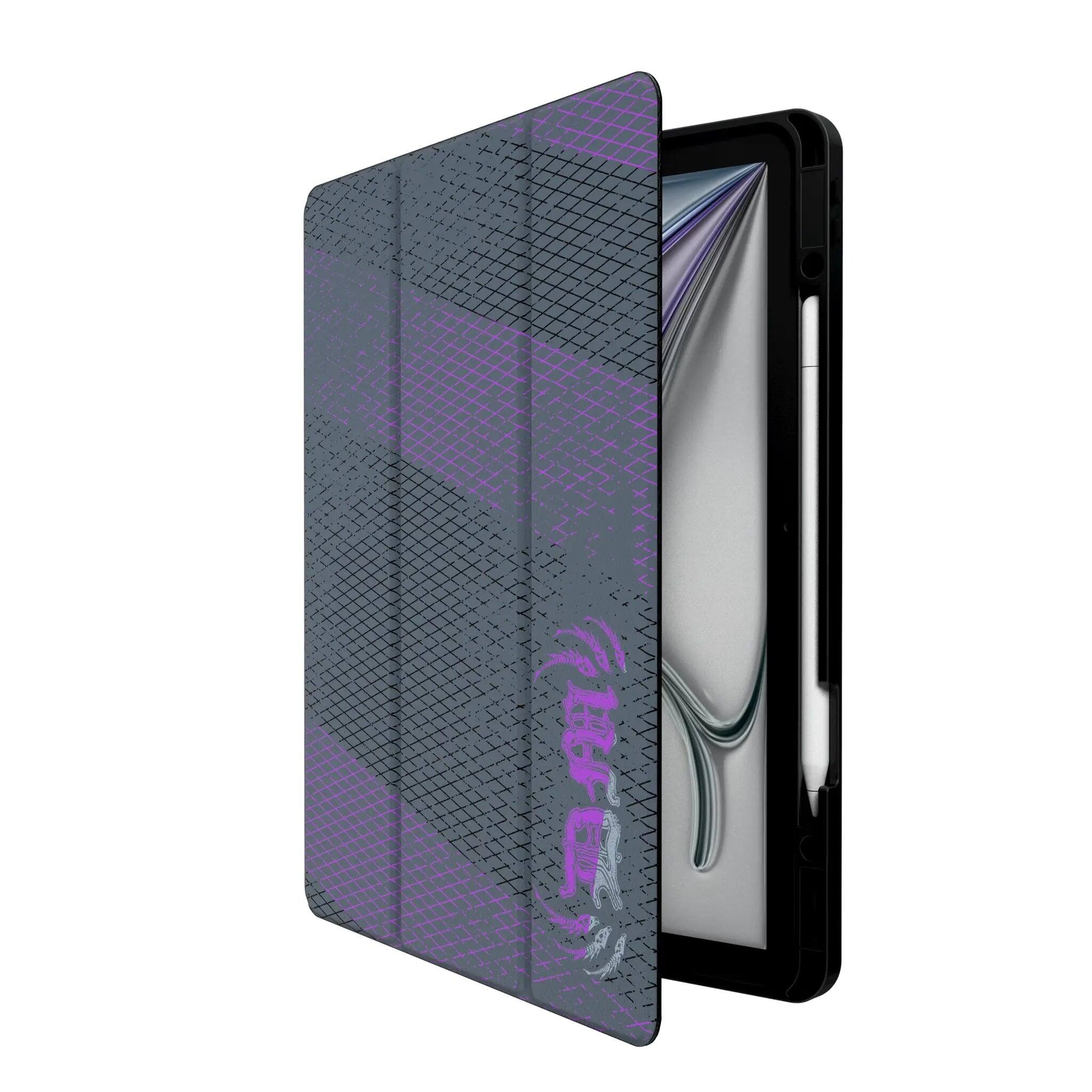 Angle. Keyscaper - WWE Steel Tablet Case for Apple iPad - Apple iPad (10th Gen) - Dominik Mysterio.