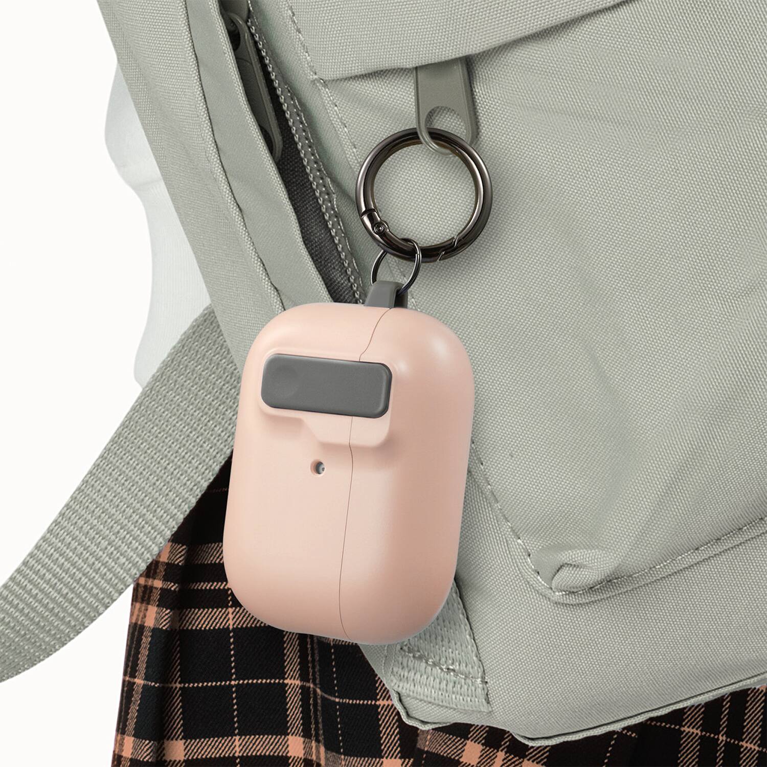 Alt View 5. Vena - For Apple Airpods Pro 2 Case Cover with Magsafe, Dual Layer Airpods Pro 2 Case 2nd Generation Auto Open Lock Pink - Pink.