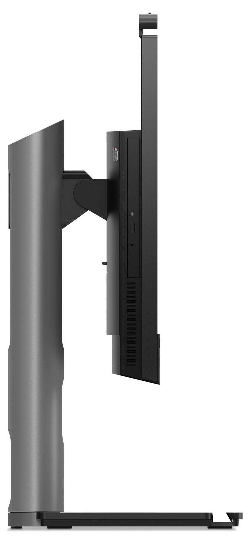 Alt View 4. Lenovo - ThinkCentre M70a Gen 3 All-in-One 21.5 FHD Display (Intel i5-12400, 16GB, 512GB SSD, Win 11 Pro) - Black.