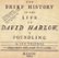 Front Standard. A Brief History of the Life of David Harlow, A Foundling [CD].