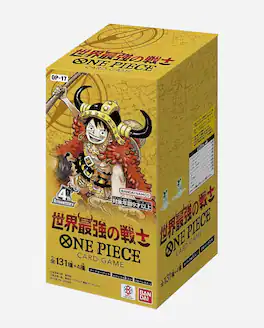 Bandai - One Piece Card Game The World's Strongest Warrior (OP-17) Japanese Booster Box - 24 Packs
