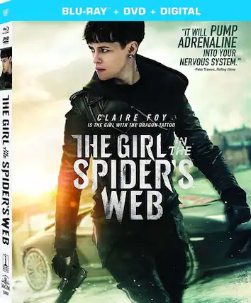 Front. The Girl in the Spider's Web: A New Dragon Tattoo Story - BLU-RAY.