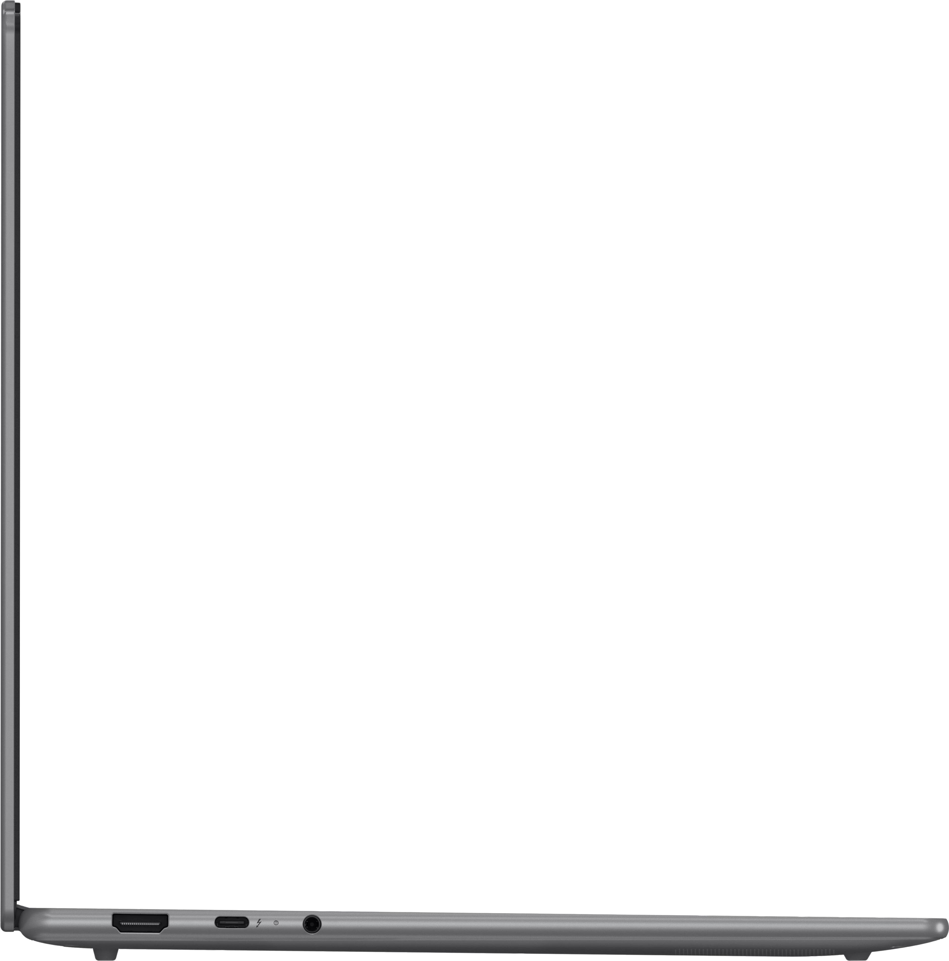 Alt View 24. Lenovo - Yoga Slim 7i Aura Edition - Copilot+ PC - 15.3” 3K 120Hz Touchscreen Laptop - Intel Core Ultra 7 256V 2024 - 16GB - 1TB - Luna Gray.