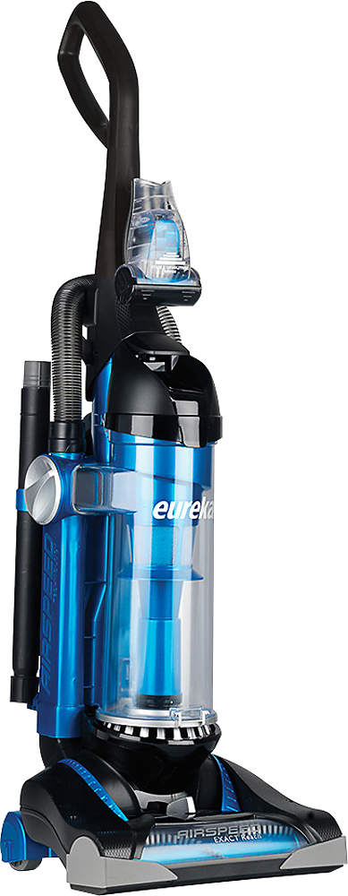 Eureka AirSpeed EXACT Reach AS3008A Upright Vacuum, Bagless, Allergy  Filter, Blue/Black 