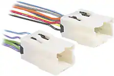 Angle. Metra - Radio Harness for Select 1990-2012 Nissan Altima Sentra Frontier Xterra Titan Pathfinder - Multi.