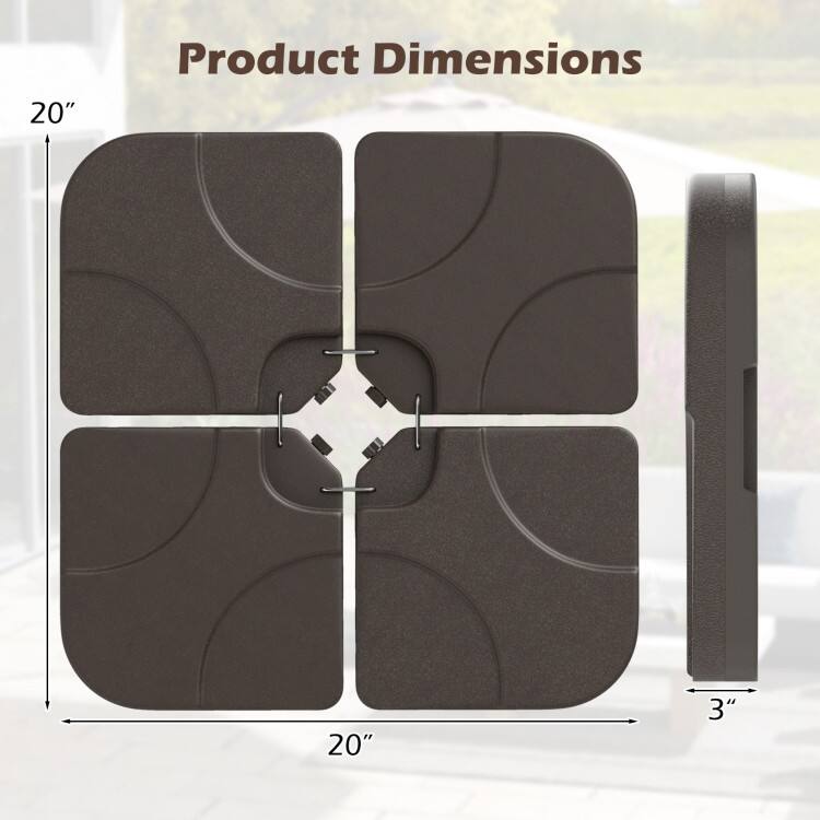 Product Dimensions

20" x 20" x 3"