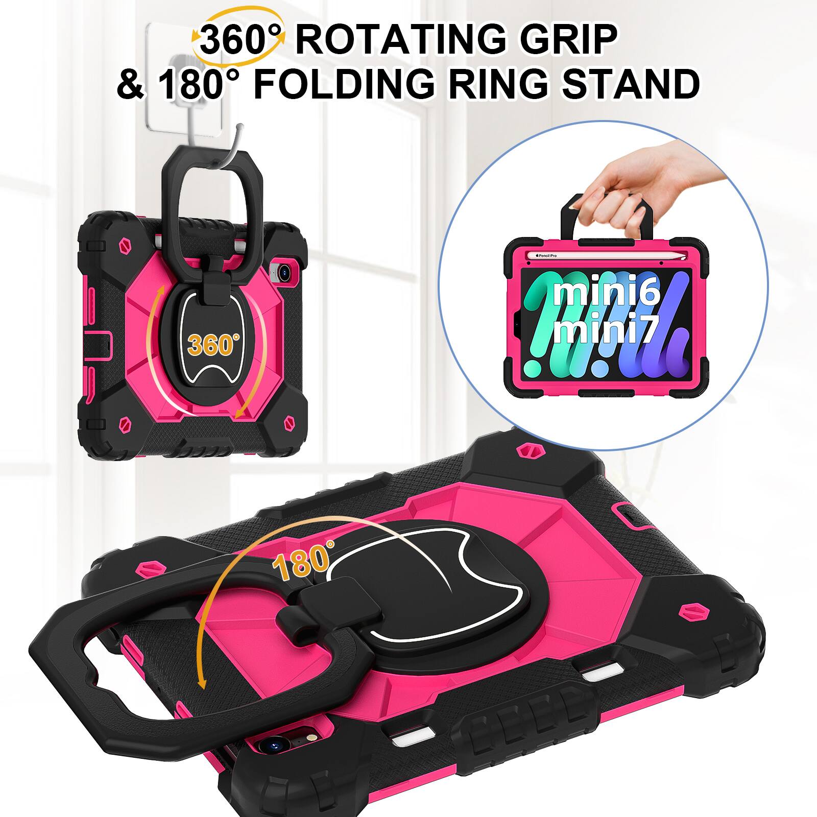 360° ROTATING GRIP & 180° FOLDING RING STAND

mini6 PRESIA
mini7