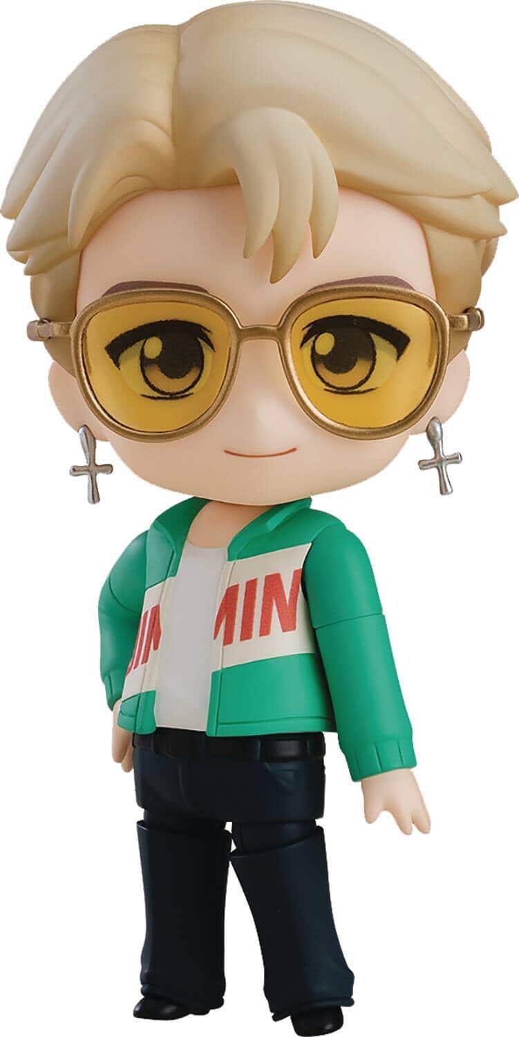 BTS - Good Smile Company - Tinytan - Jimin Nendoroid Action Figure - COLLECTABLES - Multicolor