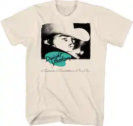 PopMarket - Dwight Yoakam - Dwight Yoakam - Guitars and Cadillacs Album Cover T-Shirt - XL Natural 23DY002EA4 - APPAREL - Multicolor