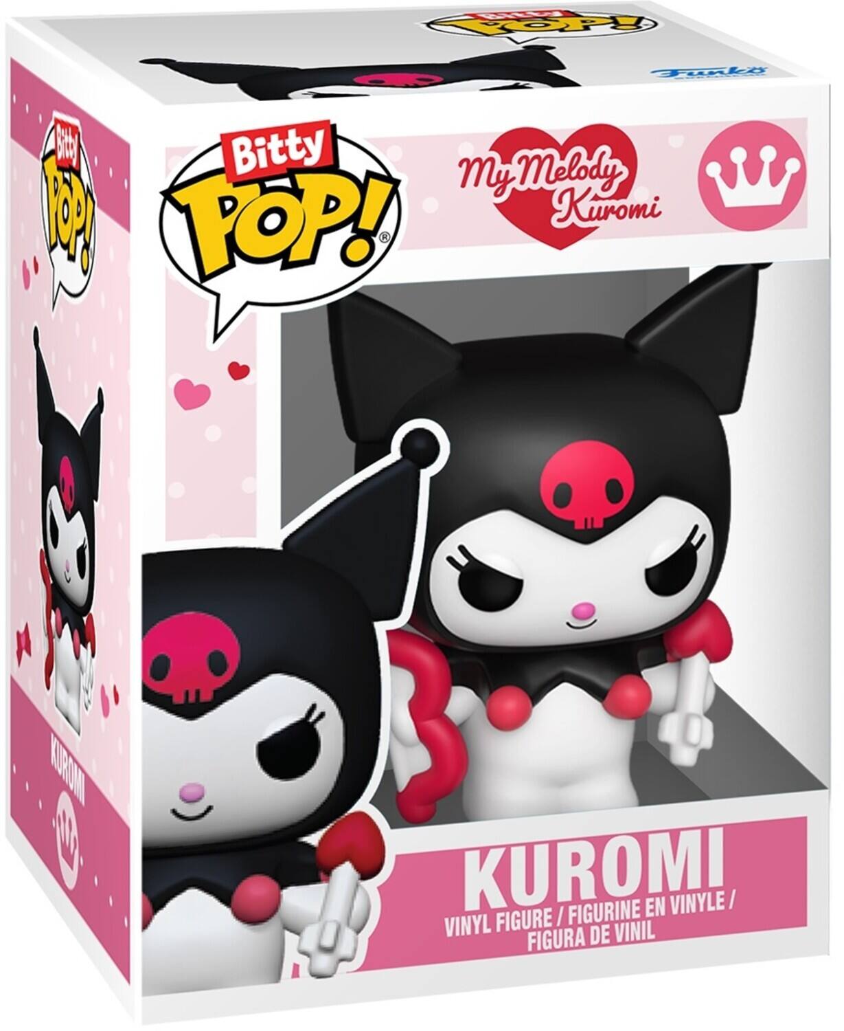 Bitty Pop! My Melody Kuromi  
KUROMI  
VINYL FIGURE / FIGURINE EN VINYLE / FIGURA DE VINIL