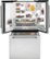 Alt View Standard 1. GE - Cafe 25.1 Cu. Ft. French Door Refrigerator with Thru-the-Door Ice and Water - Stainless-Steel.