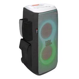 JBL - PartyBox Stage 320 Portable Party Speaker with gSport Cargo Sleeve - White