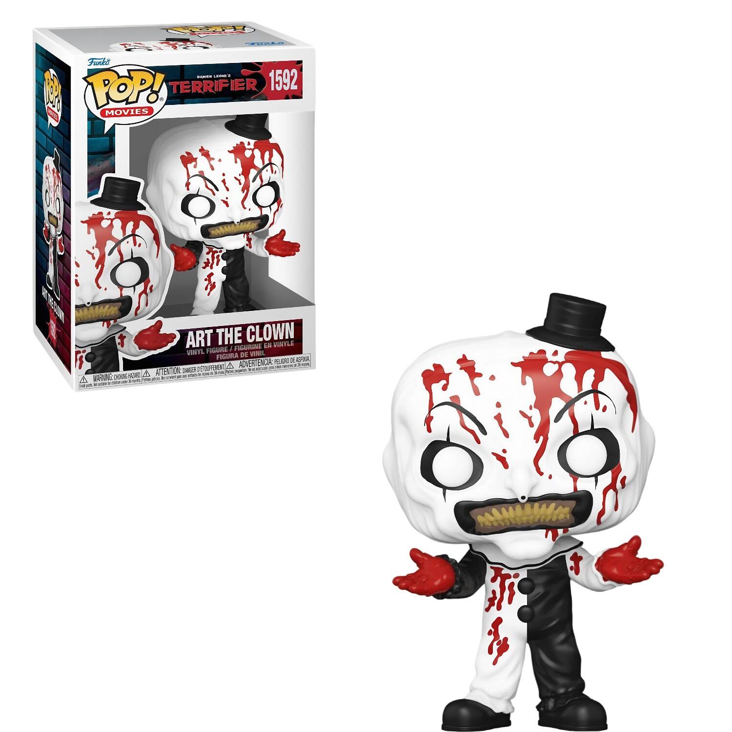Funko - Pop! Terrifier - Art the Clown (Bloody) - Multi-Colored