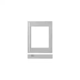 SKS - Transitional Panel Kit for Undercounter Wine Refrigerator 24-Inch - Satin Stainless Steel