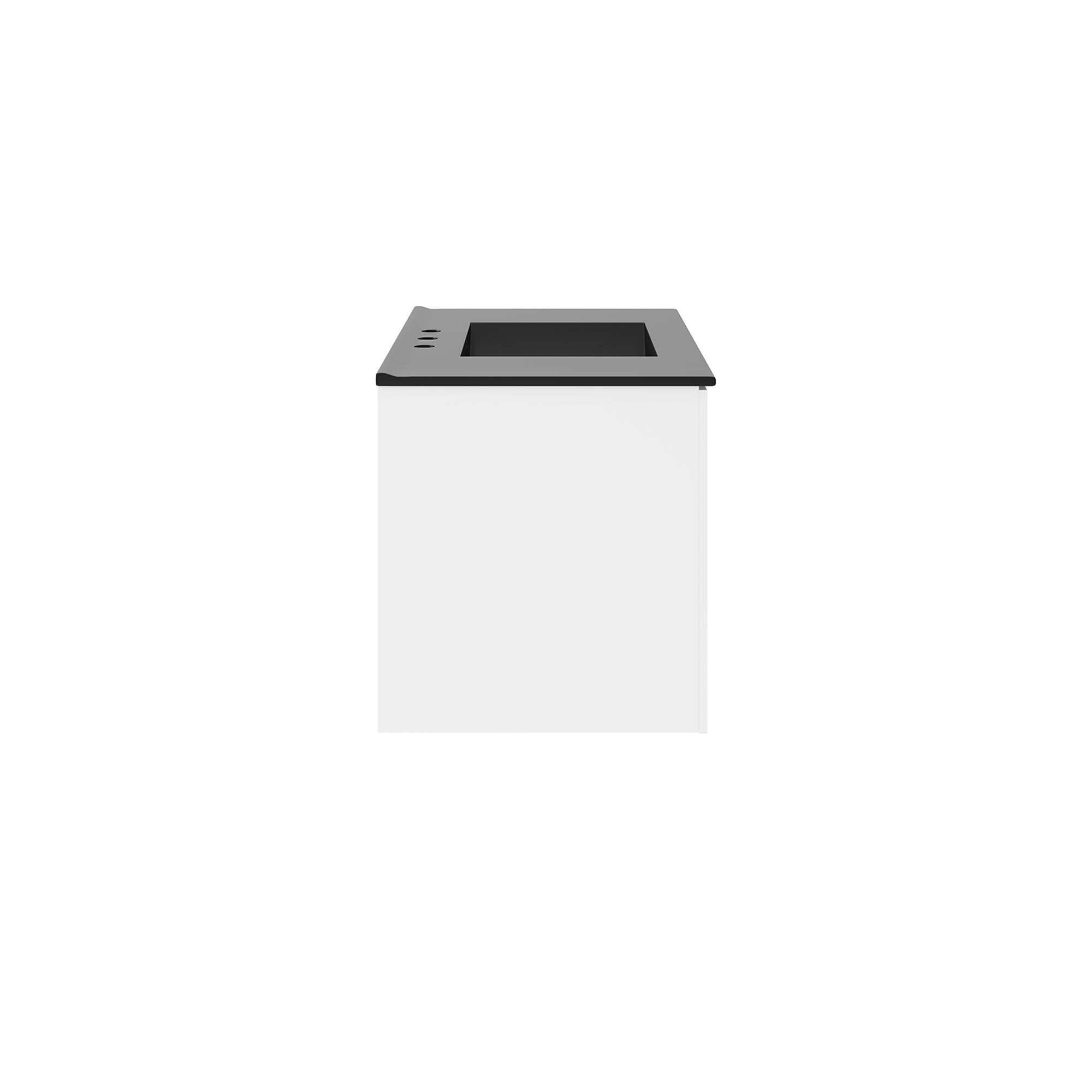 Alt View 1. Modway - Vitality Bathroom Vanity Basin Included by Modway - White Black.