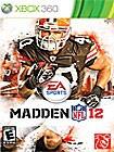 Front Detail. Madden NFL 12 - Xbox 360.