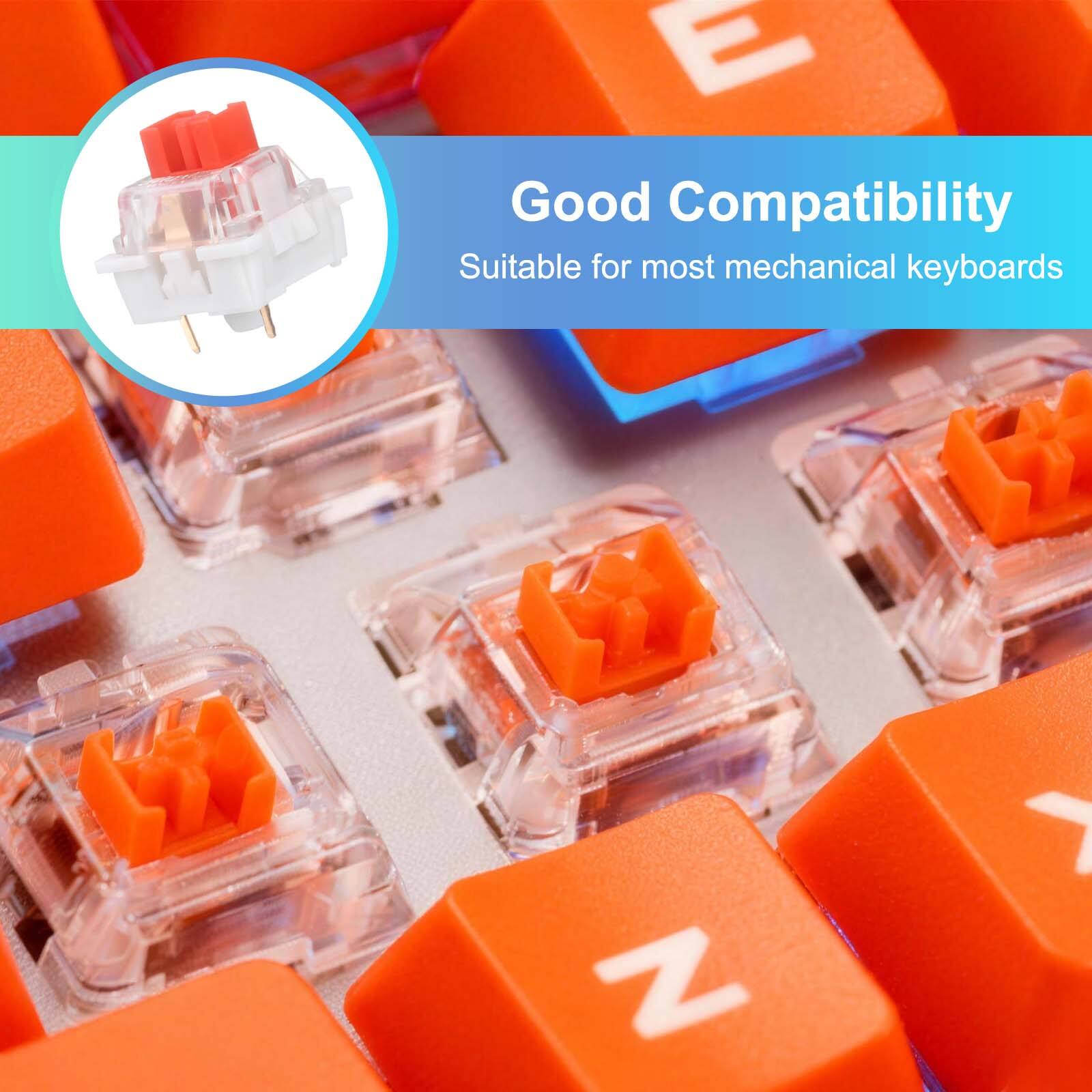 Good Compatibility  
Suitable for most mechanical keyboards