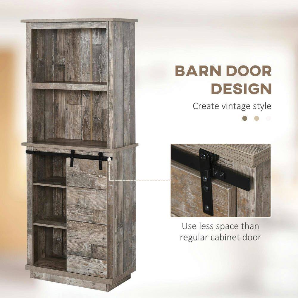 BARN DOOR DESIGN  
Create vintage style  

Use less space than regular cabinet door