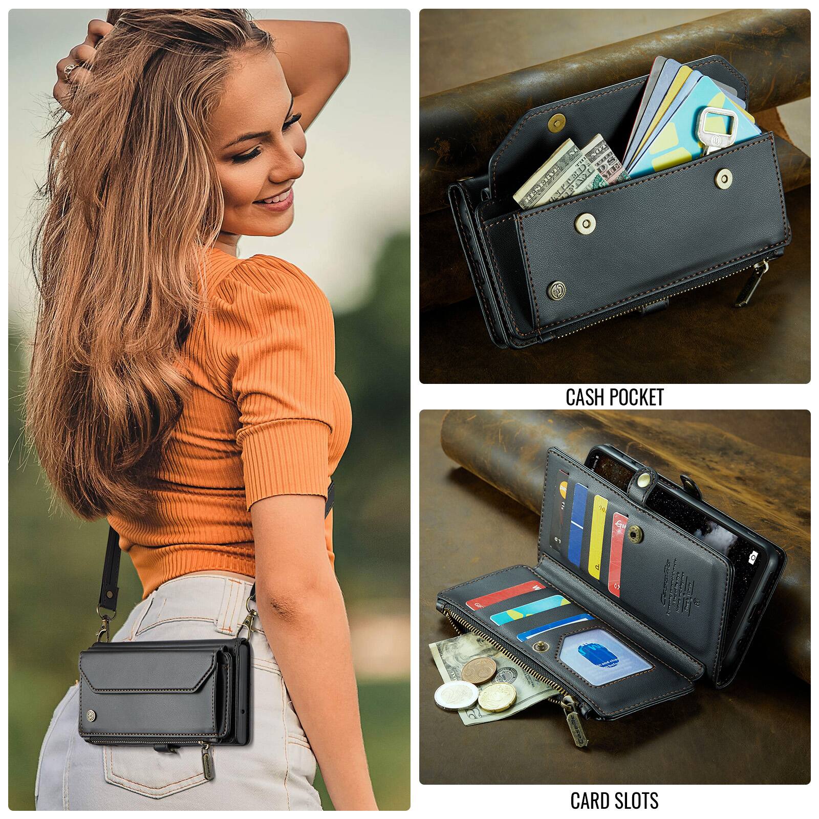 NI IA 3 PIAU 1N C CASH POCKET CARD SLOTS