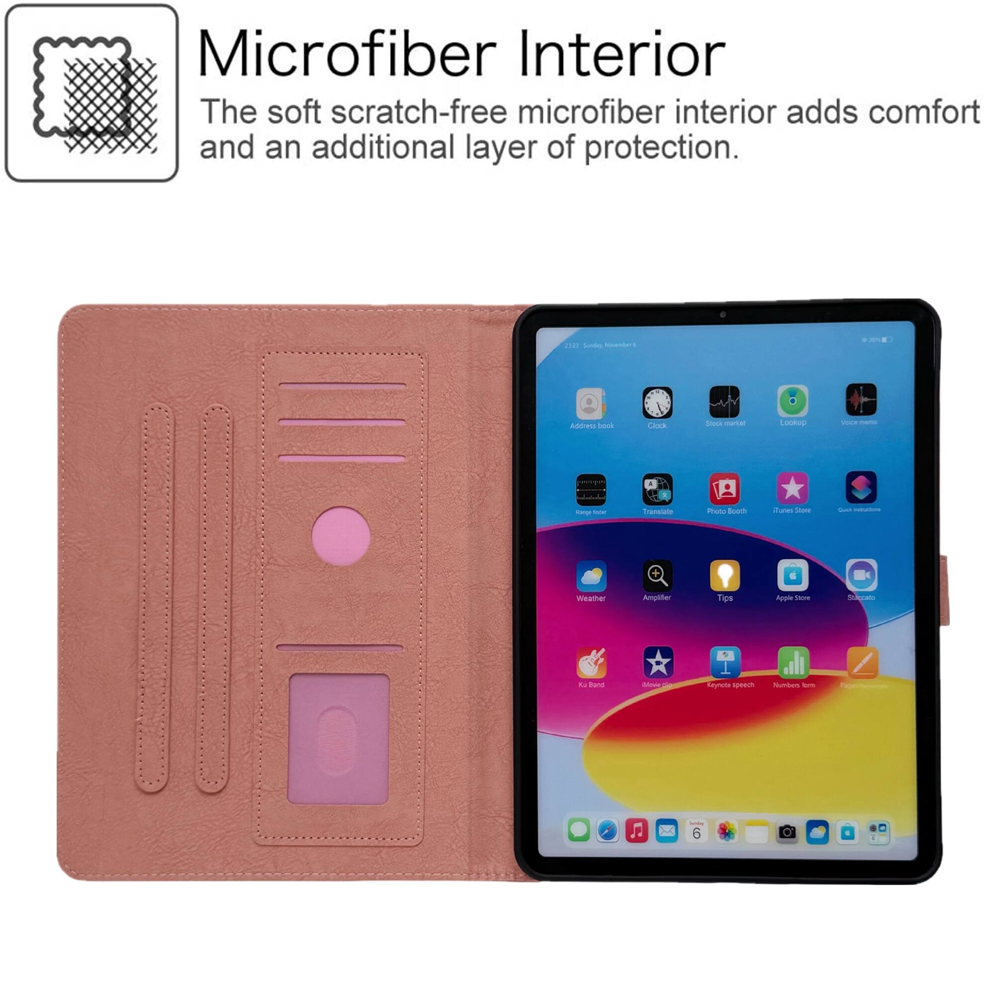Microfiber Interior  
The soft scratch-free microfiber interior adds comfort and an additional layer of protection.
