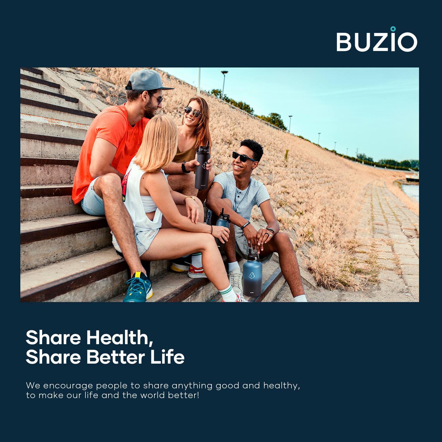 BUZIO

Share Health, Share Better Life

We encourage people to share anything good and healthy, to make our life and the world better!