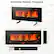 Versatile Electric Fireplace
- Width: 42"
- Height: 21"
- Depth: 17"
- Stand Height: 10.5"
- Width: 42"
- Height: 17"
- Depth: 8"
- Stand Height: 10.5"
- Side Depth: 4"
- Overall Depth: 16.5"
- Overall Height: 35"