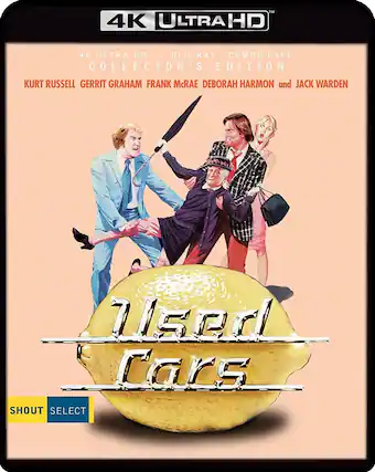Front. Used Cars - 4K Blu-Ray.