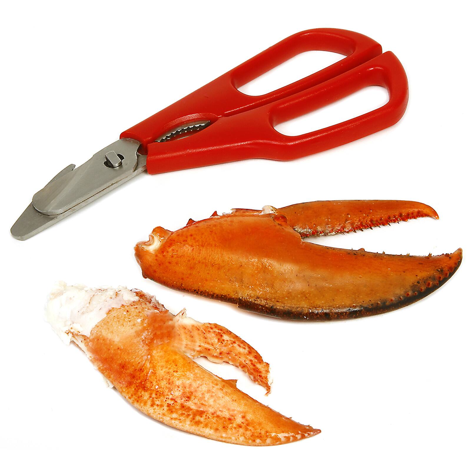 Alt View 6. Norpro - Ultimate Seafood Shears, 7.5-Inch - Red.