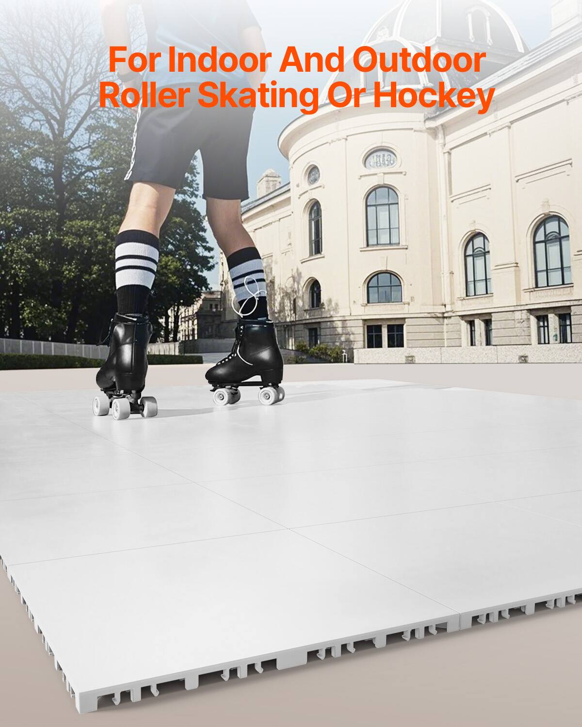 For Indoor And Outdoor Roller Skating Or Hockey