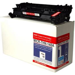 MicroMICR - MICR Standard Yield Laser Toner Cartridge 148A, 148X (W1480A) - Black - 1 Each - 2900 Pages